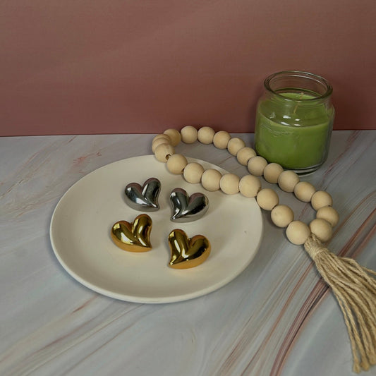 Ahava Heart Earrings