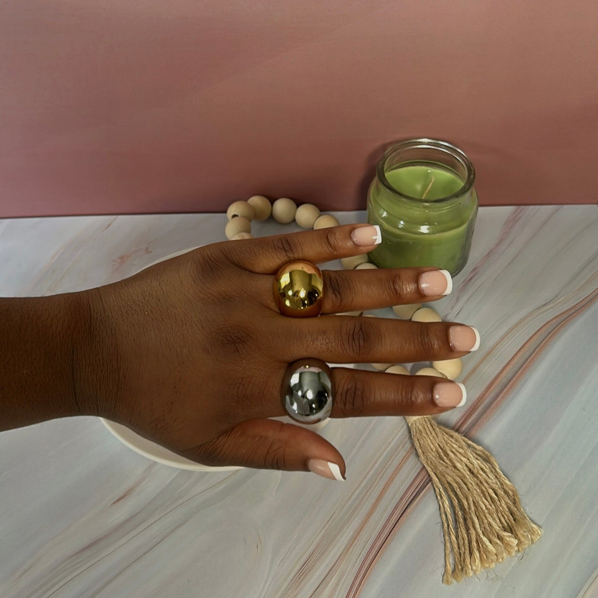 Dezeen Dome Ring - Silver