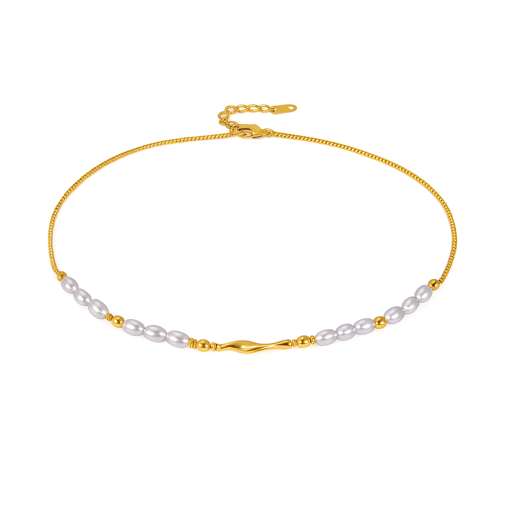 Elaina Pearl Necklace