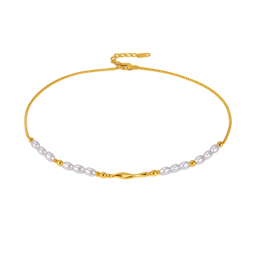 Elaina Pearl Necklace